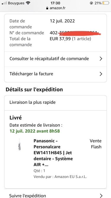 Prime day 昨晚连夜下单,今中午就到了