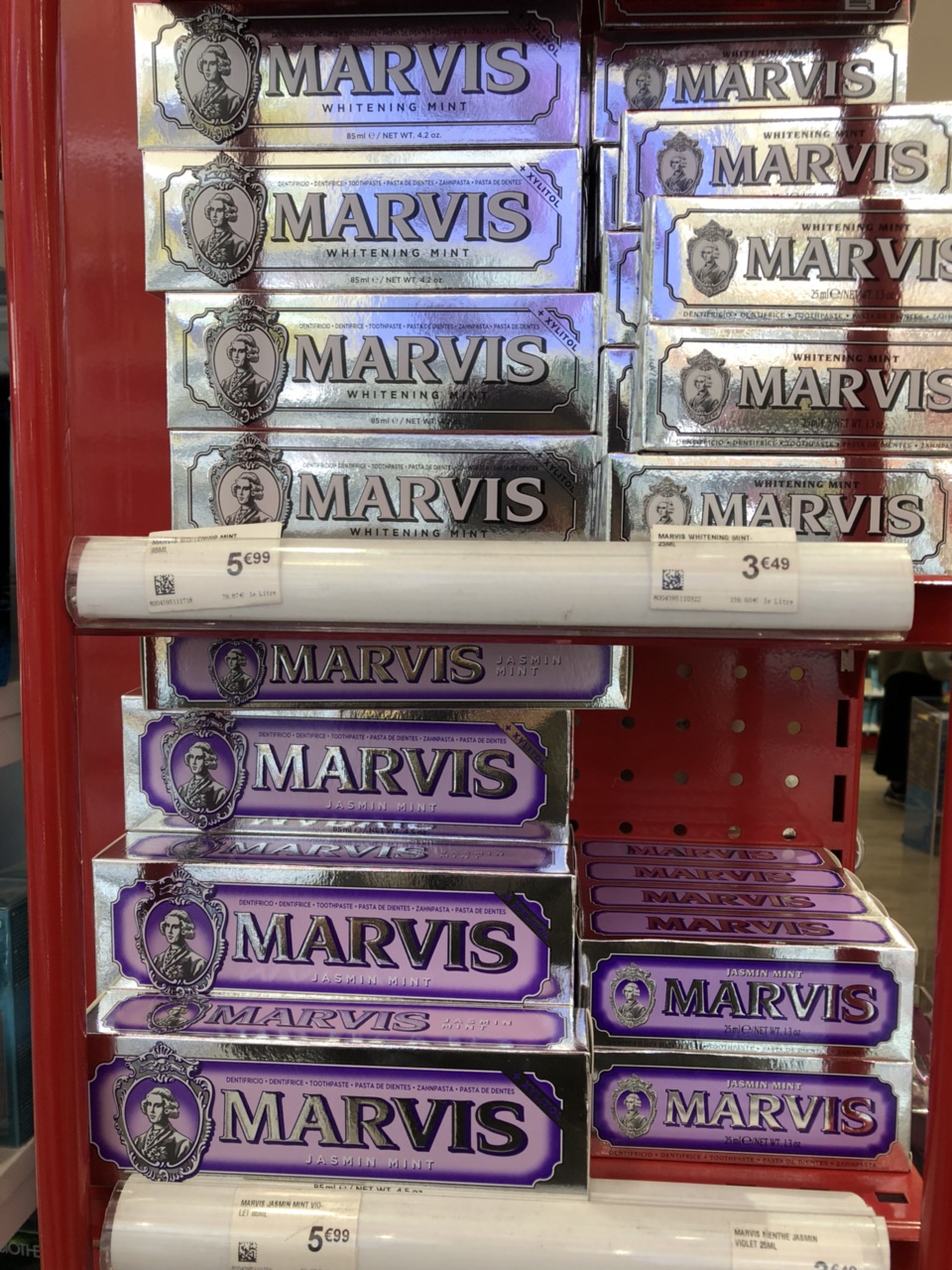 意大利🇮🇹Marvis牙膏大牌比网上75折还便宜!