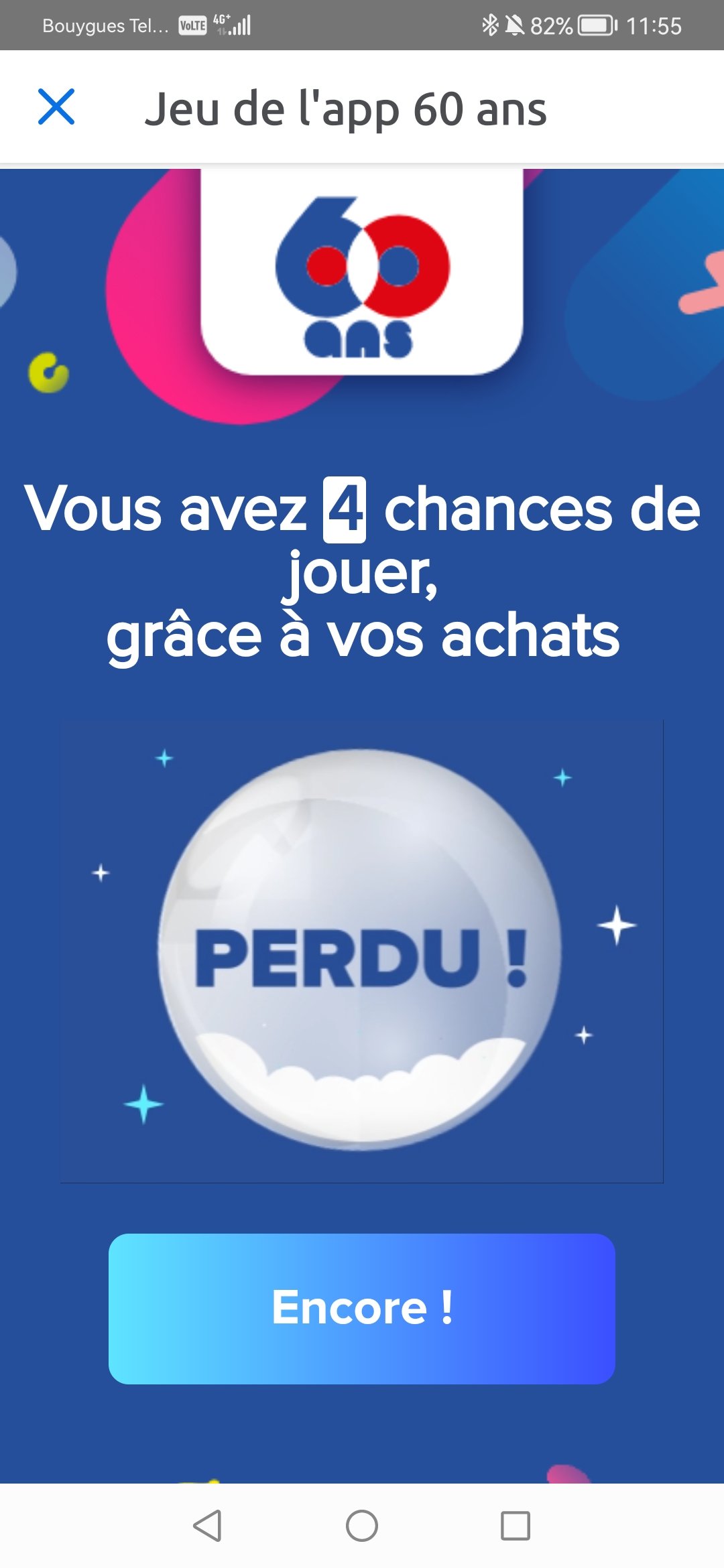非酋日常，perdu5次😂