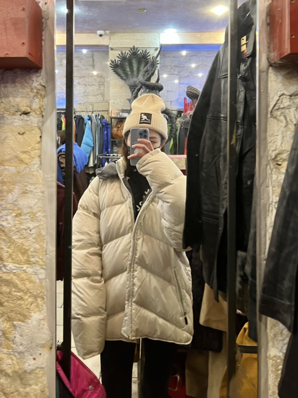什么神仙古着店10欧的棉衣这么好看！