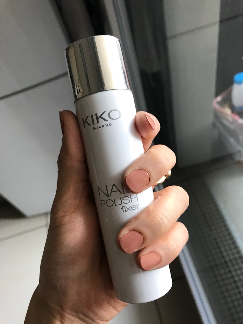 kiko的matte top coat真是666吖!