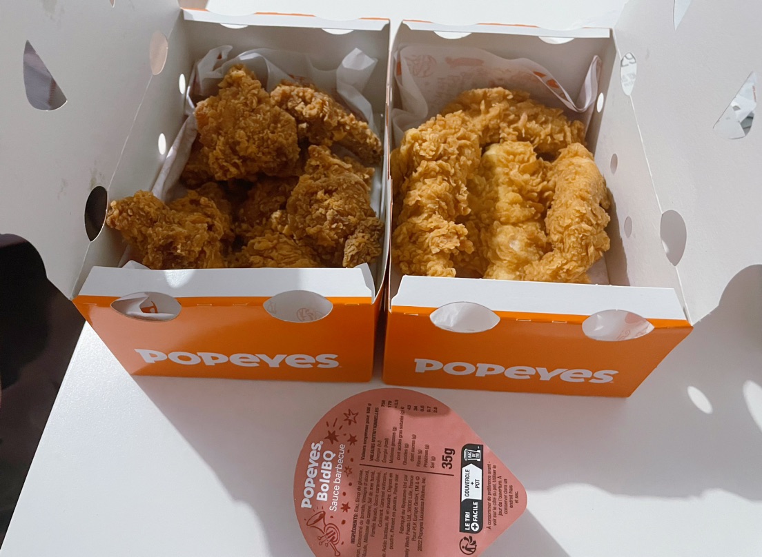 popeyes 炸鸡