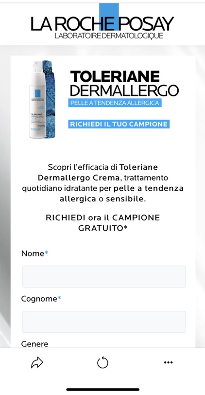 🇮🇹理肤泉小样