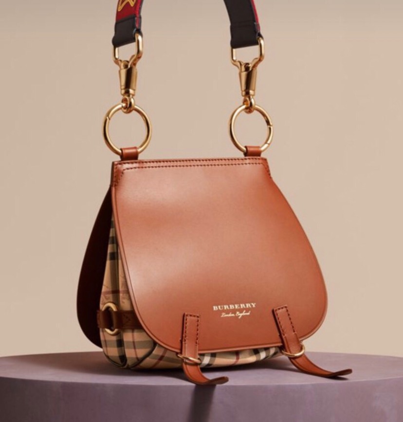burberry马鞍包