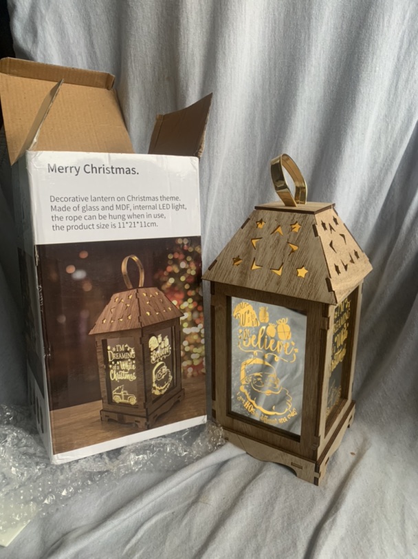 第二款圣诞小夜灯收到