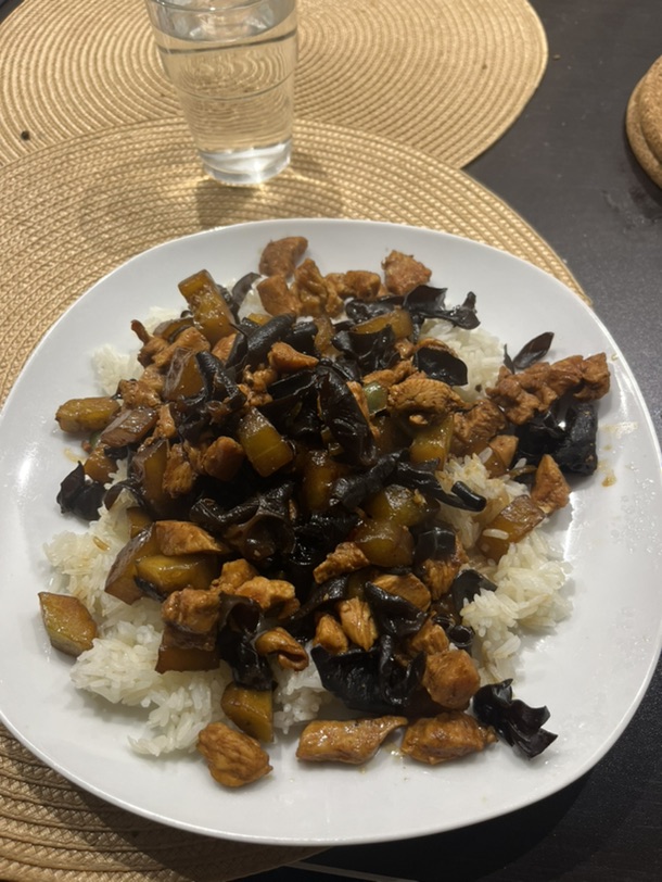 我老公做得中餐