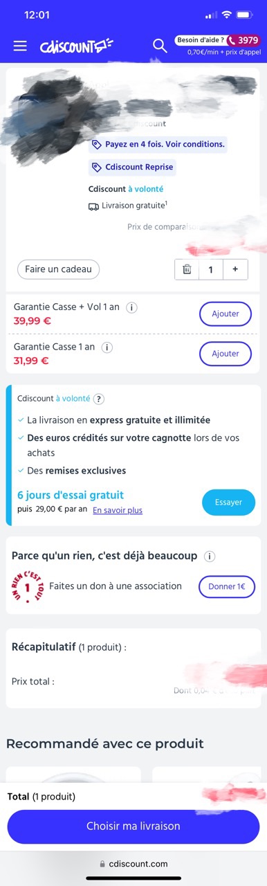 求助Cdiscount