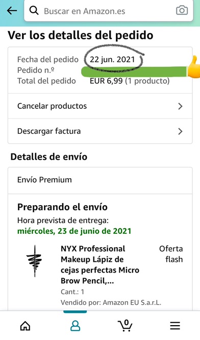 6.99欧NYX双头眉笔