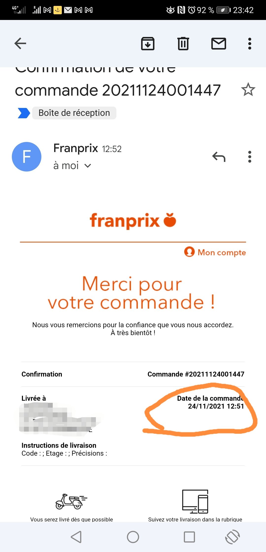 franprix 半价下一单