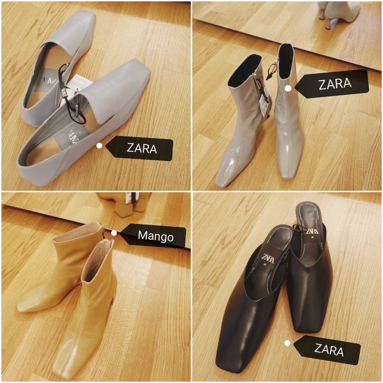 四双Mango和ZARA新鞋上脚试穿