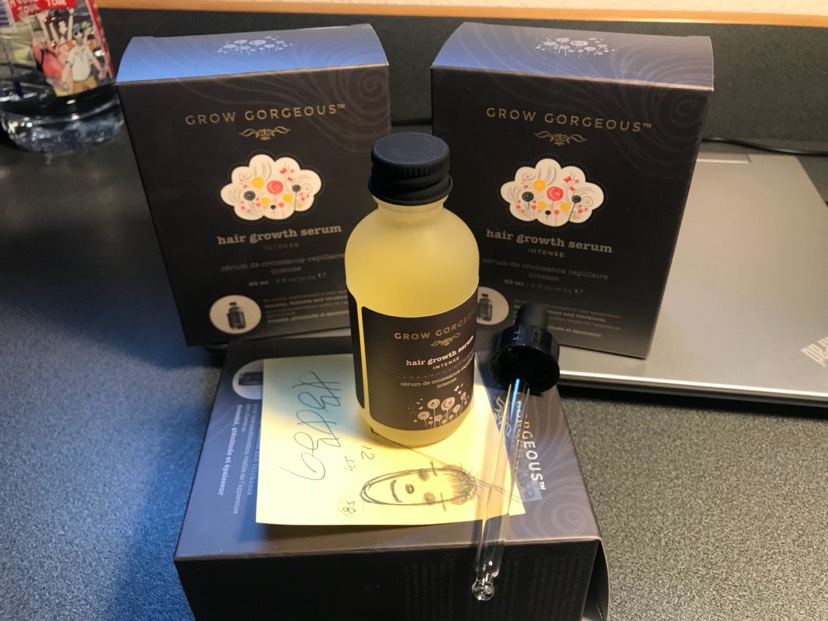 GG生发精华。不是重点。