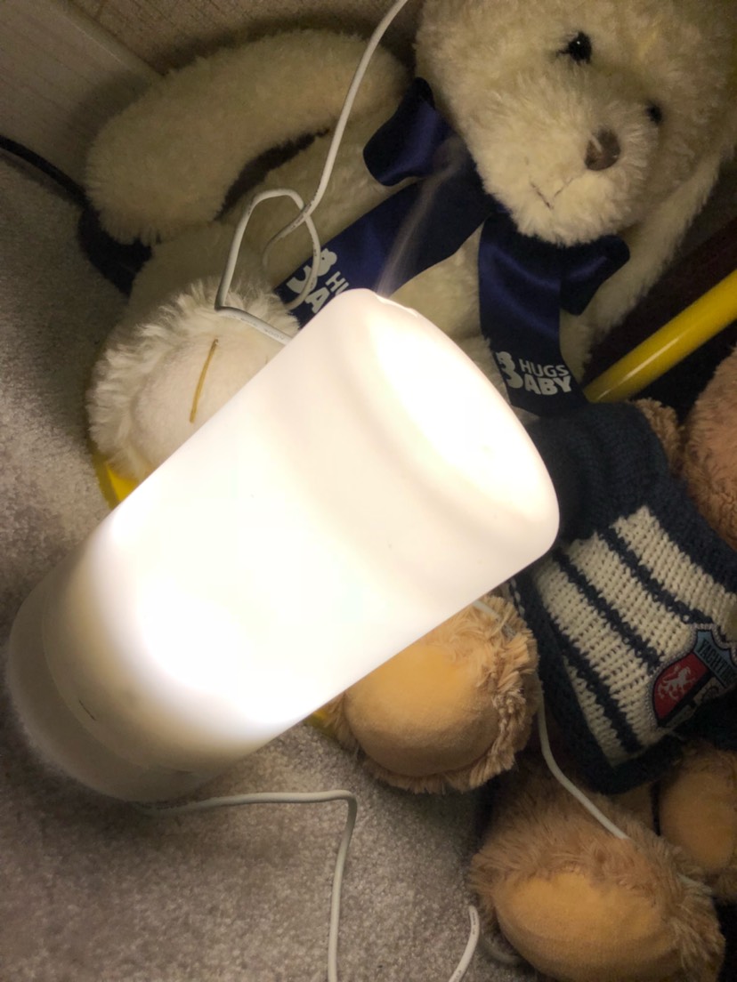 无印良品的加湿器+小夜灯❤️