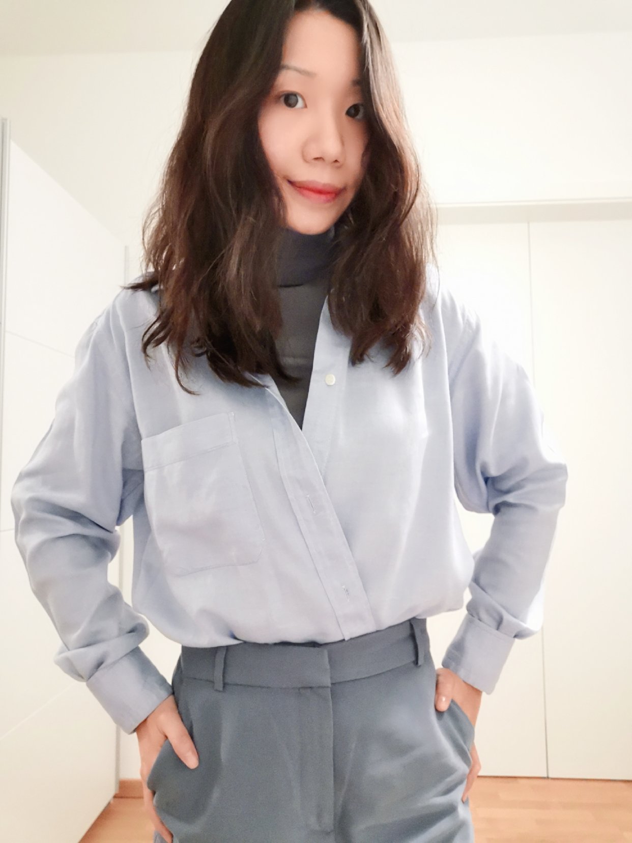 老公旧衬衫👔的新穿法!