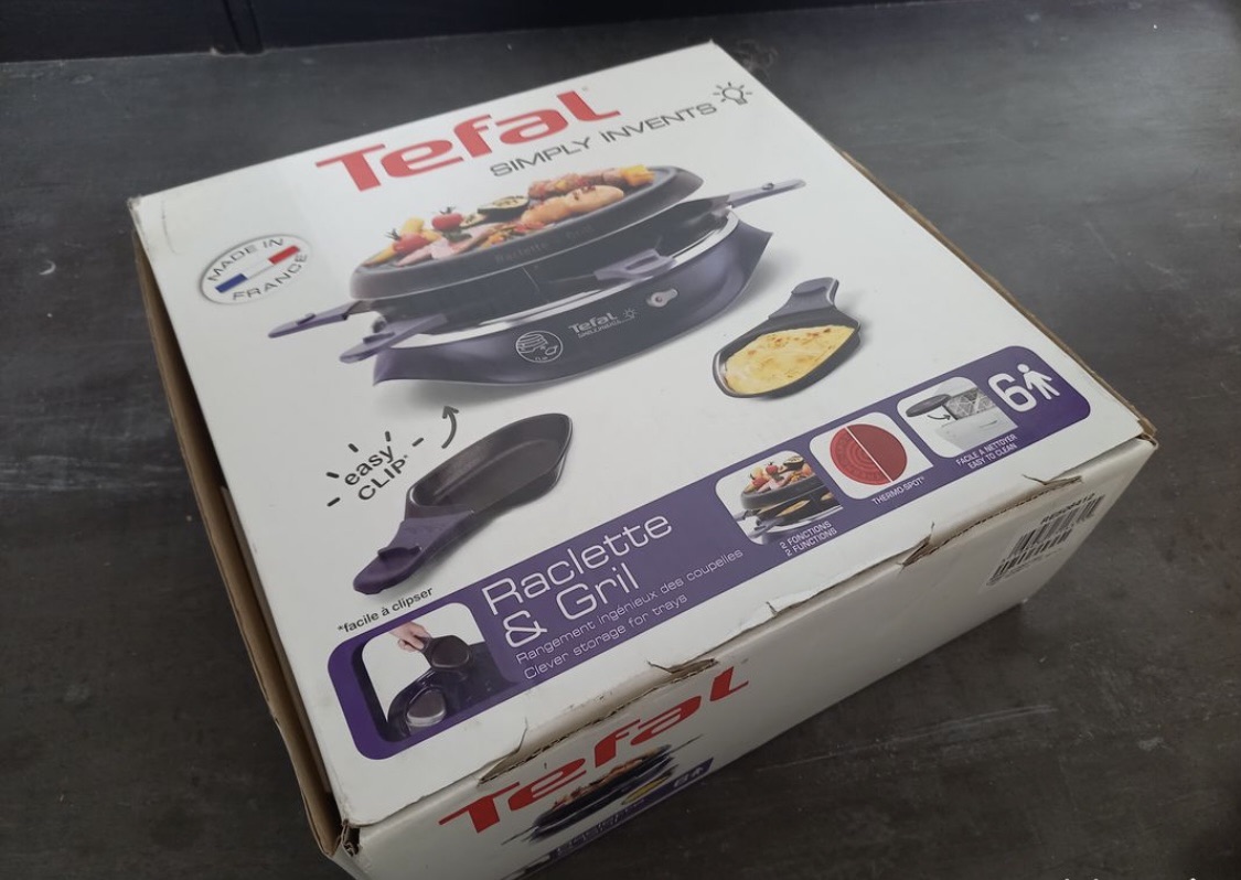 已售 tefal raclette 20€转