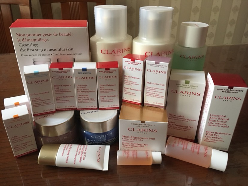clarins 和 l'occitane