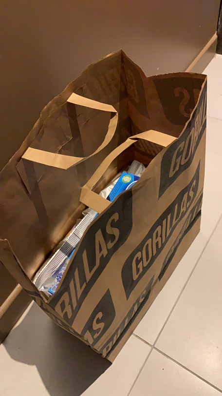 gorillas线上购物体验棒棒哒!