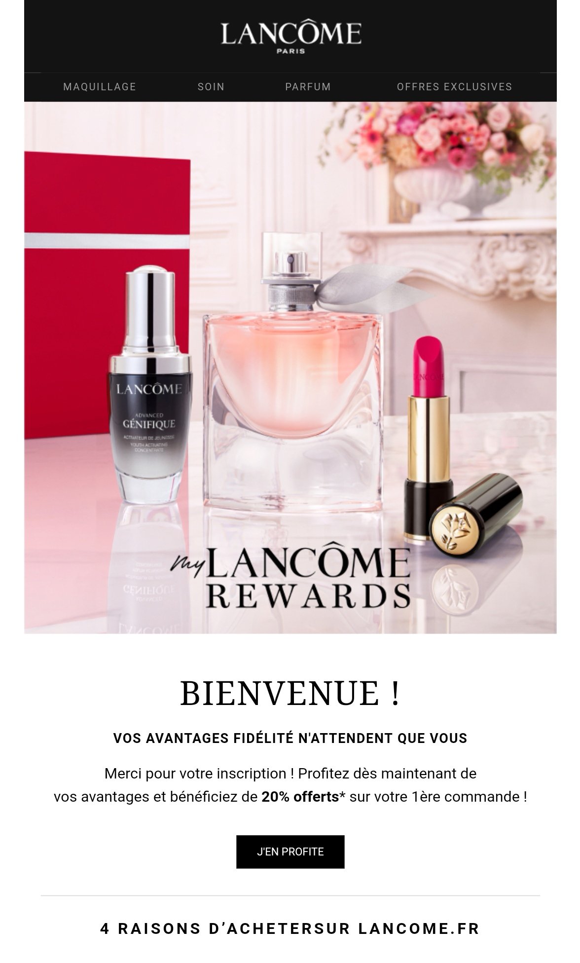 Lancome会员后续