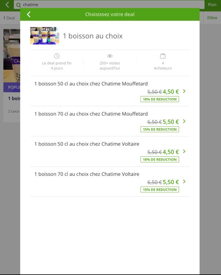 chatime奶茶Groupon团购