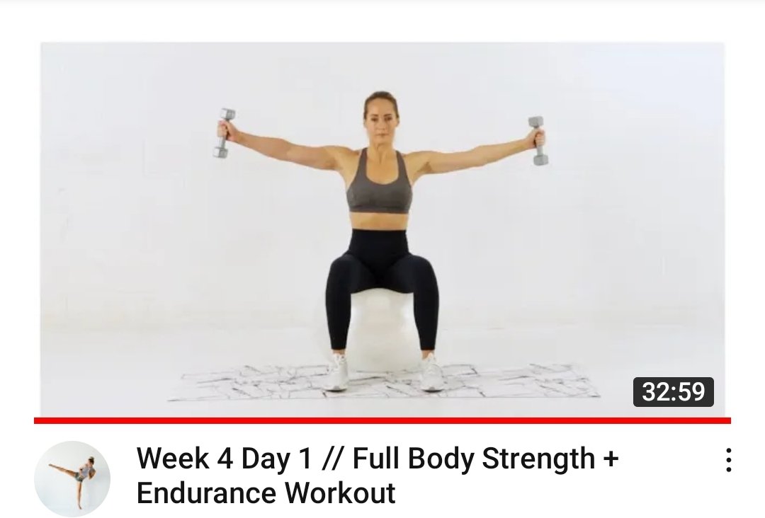 健身打卡 week4 day1