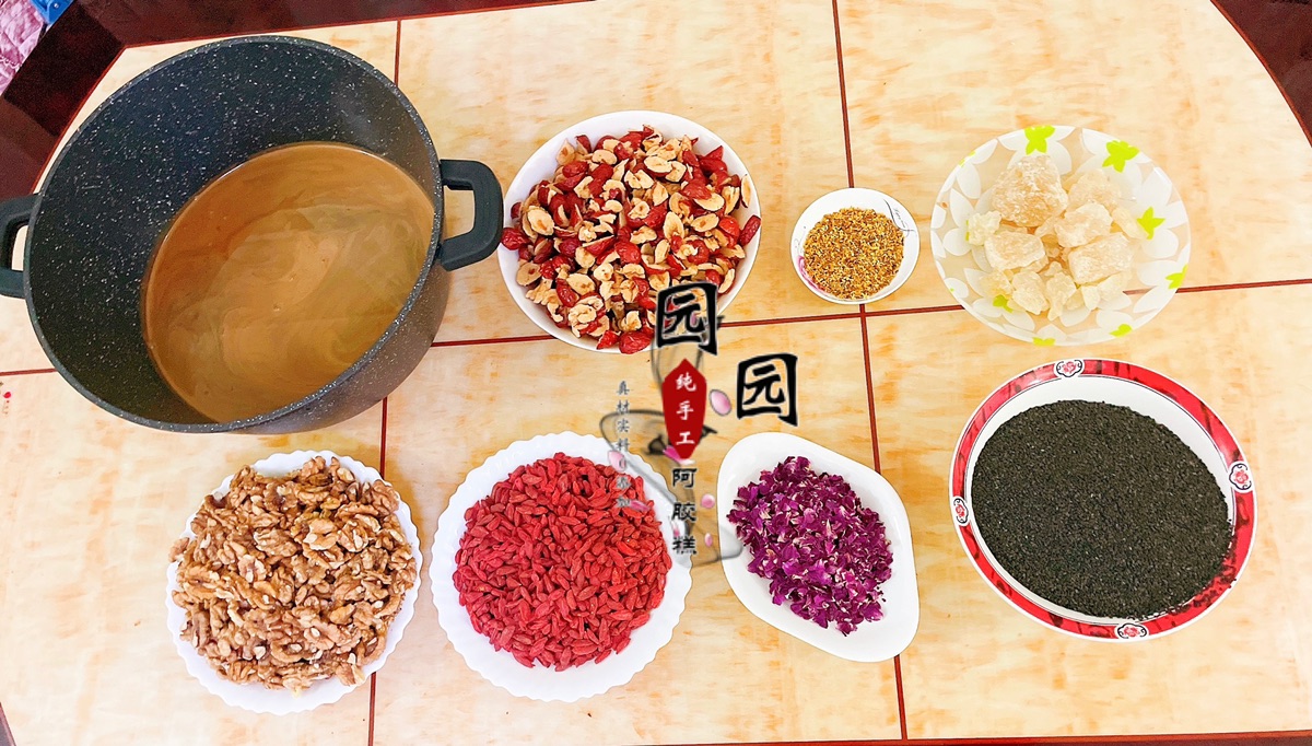 纯手工阿胶糕