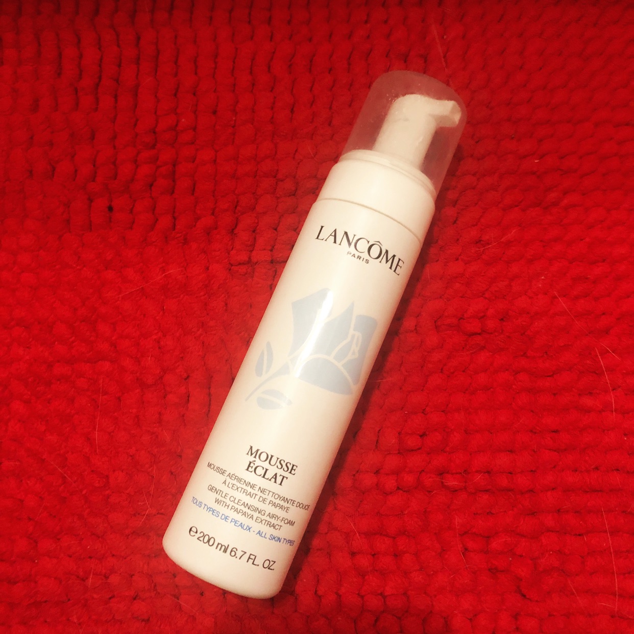 Lancôme 这款慕斯洗面奶也太好用了吧