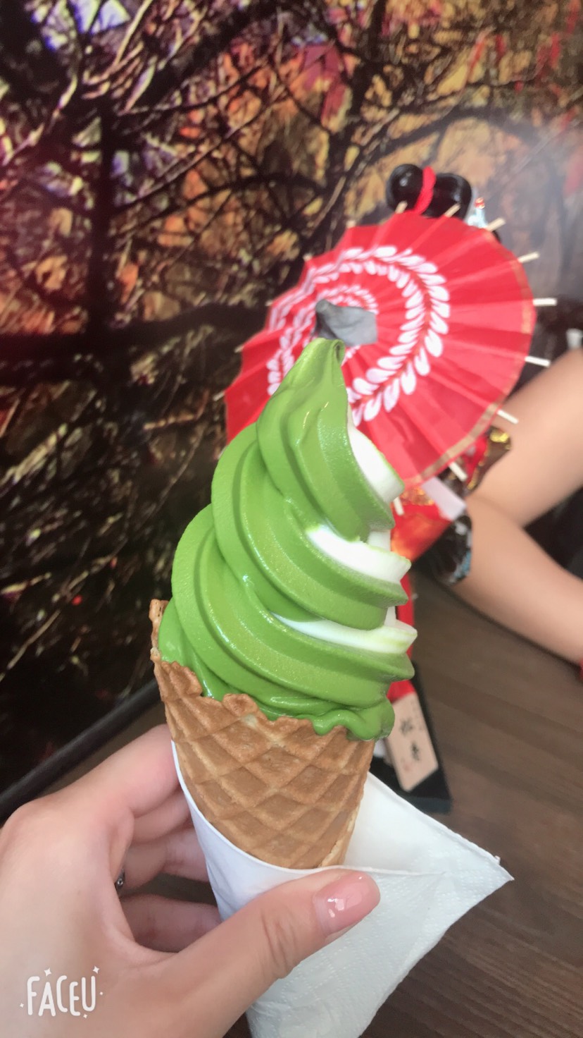 新开的抹茶店