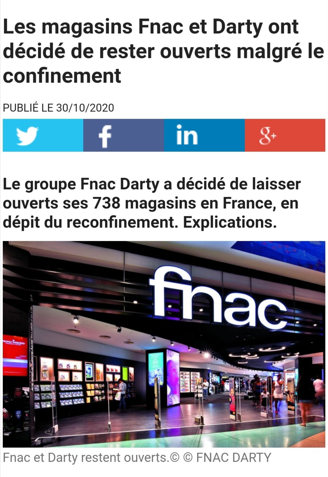 #Fnac-Darty#: 不关门！