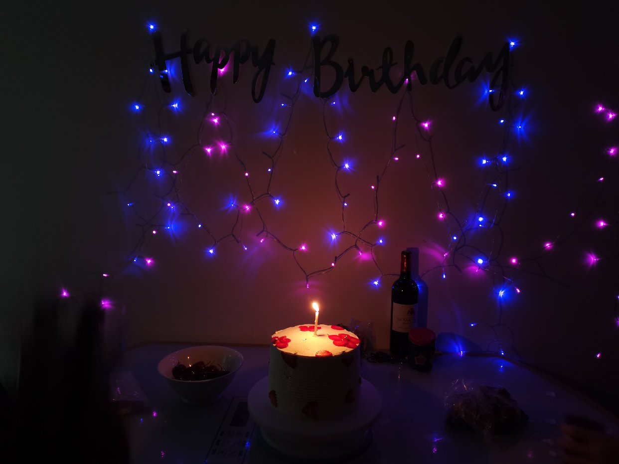 烛光之下🎂