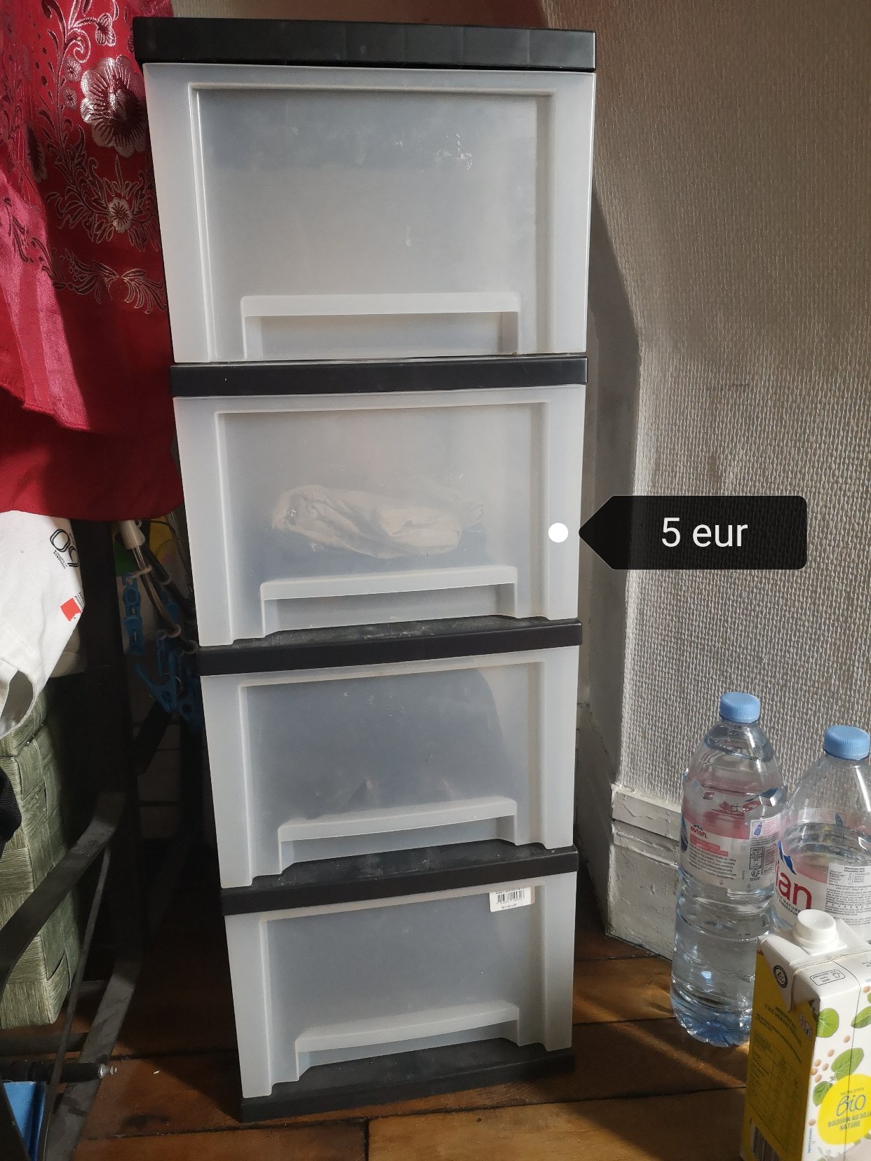 塑料4层整理柜 微波炉 打蛋器