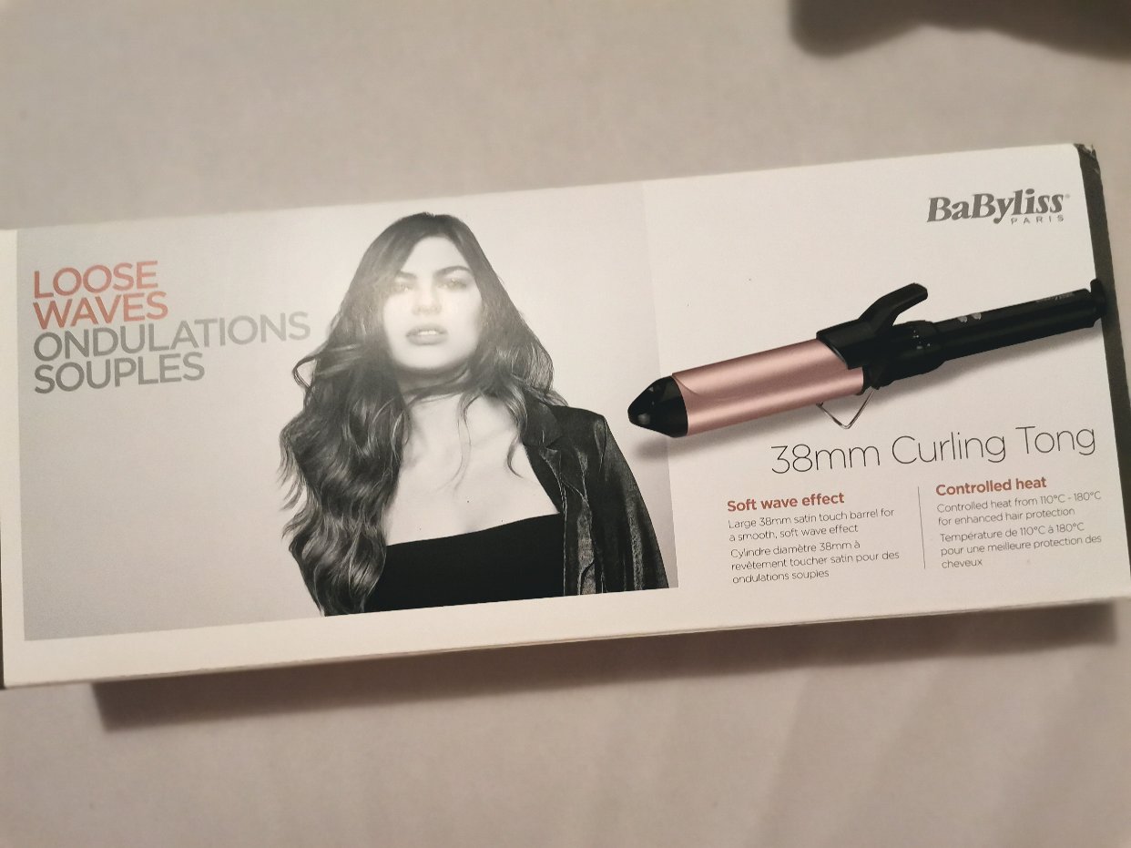 【已出】出一个babyliss38mm卷发棒