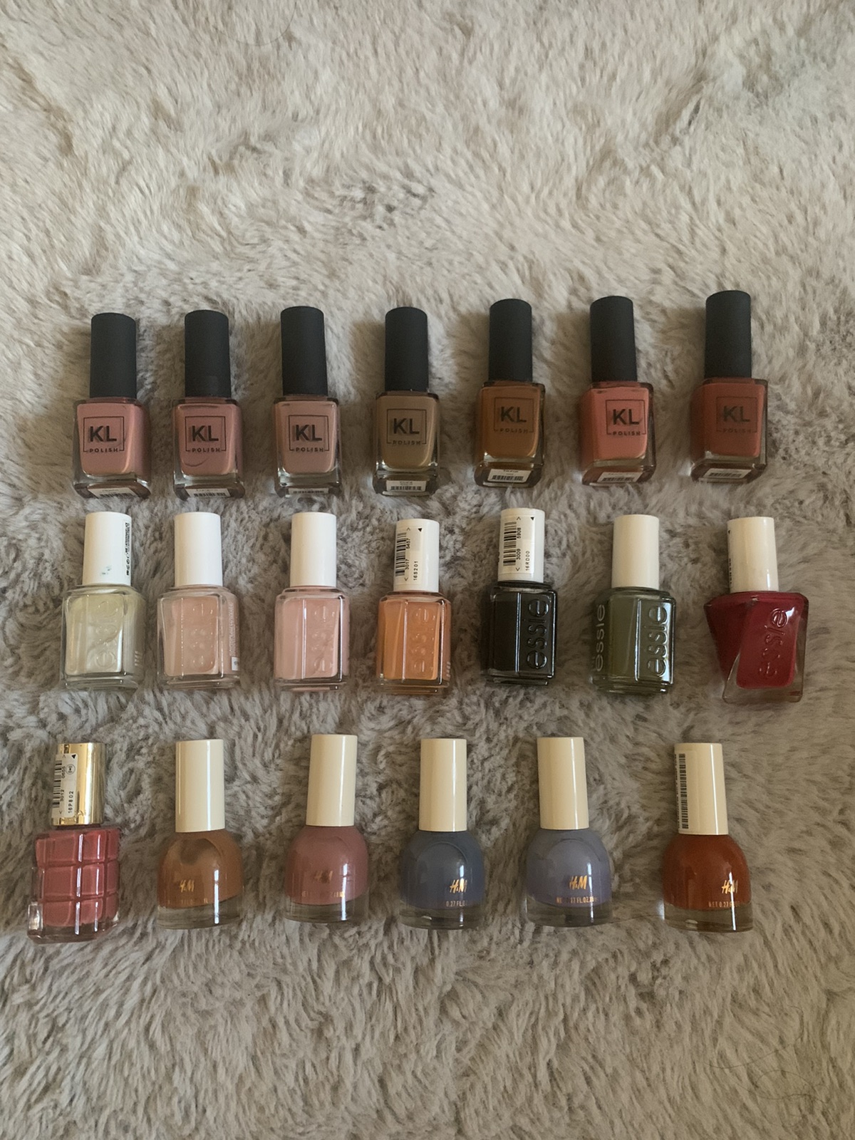 巴黎出闲置 指甲油 KL polish/Essie/HM