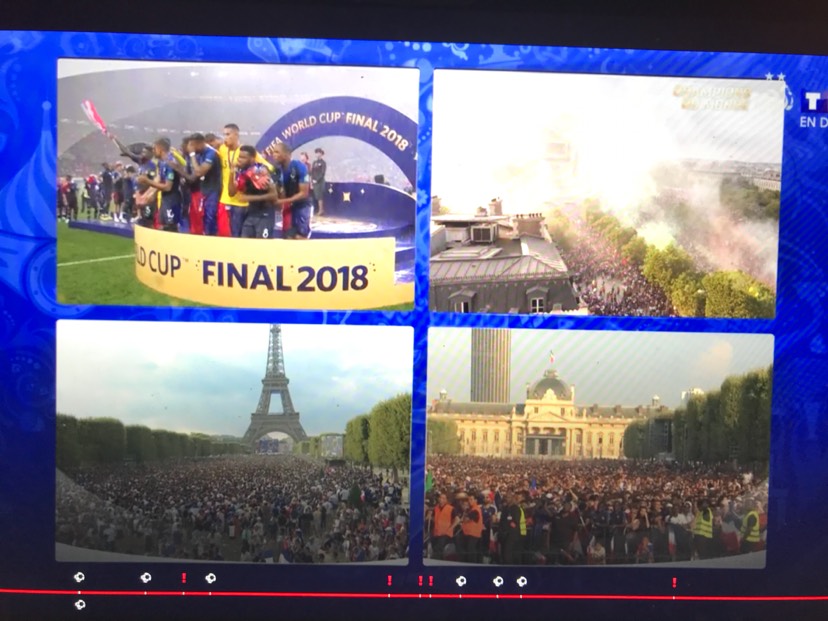 Champions du monde ！