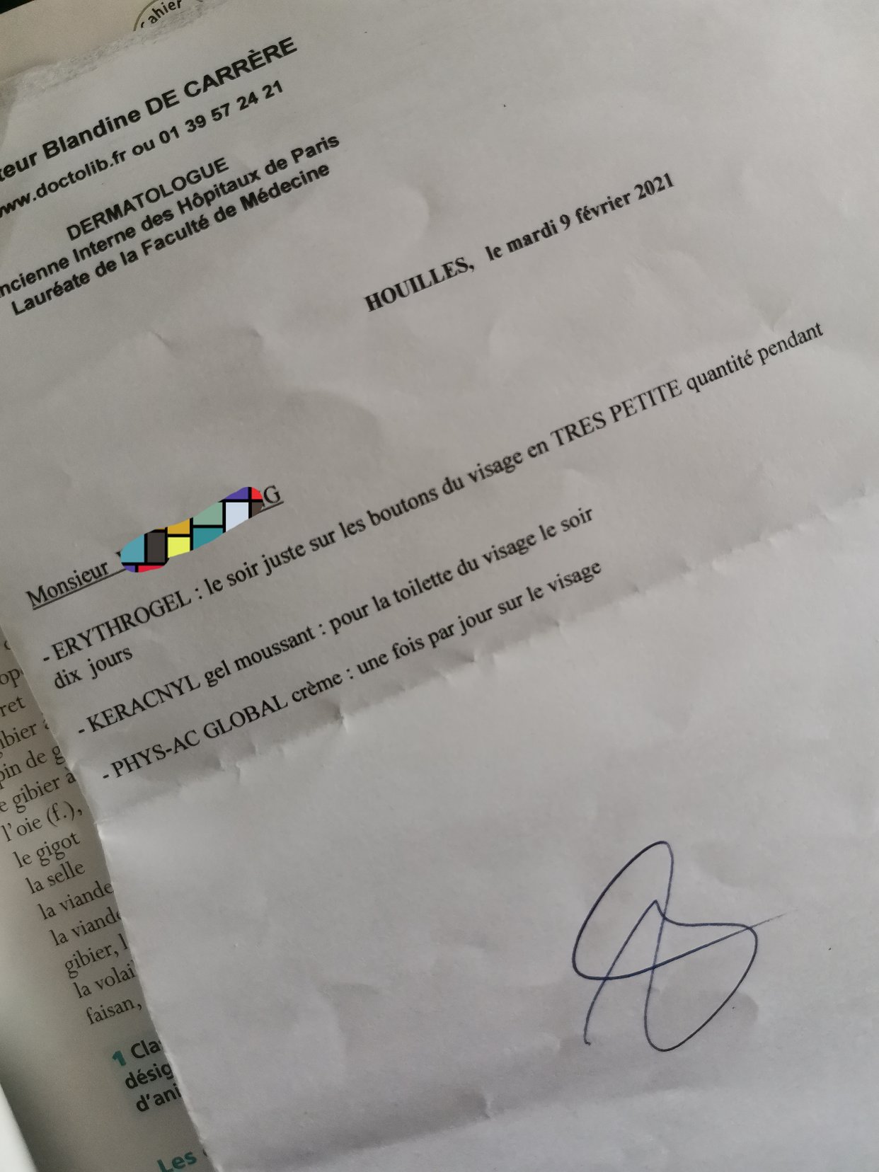 🇫🇷皮肤科医生开的祛痘产品？
