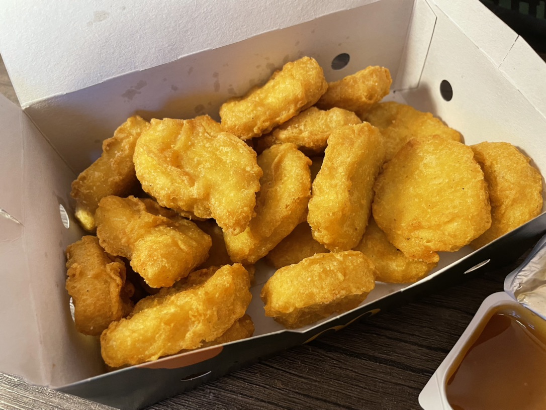 今日份快乐！是麦乐鸡给的！