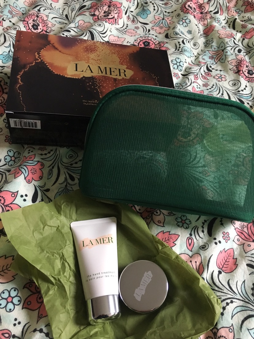 la mer护唇膏的圣诞礼盒终于收到了!