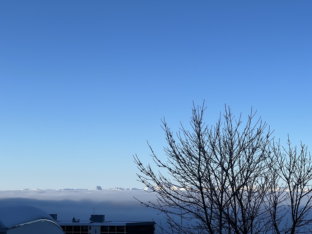 chamrousse的日落