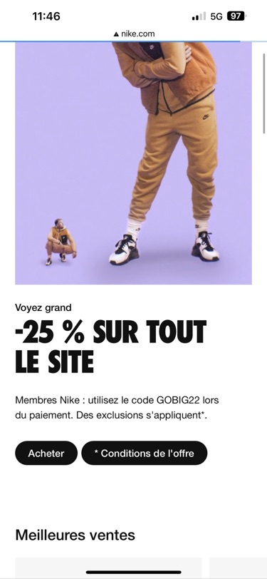 Nike -25%