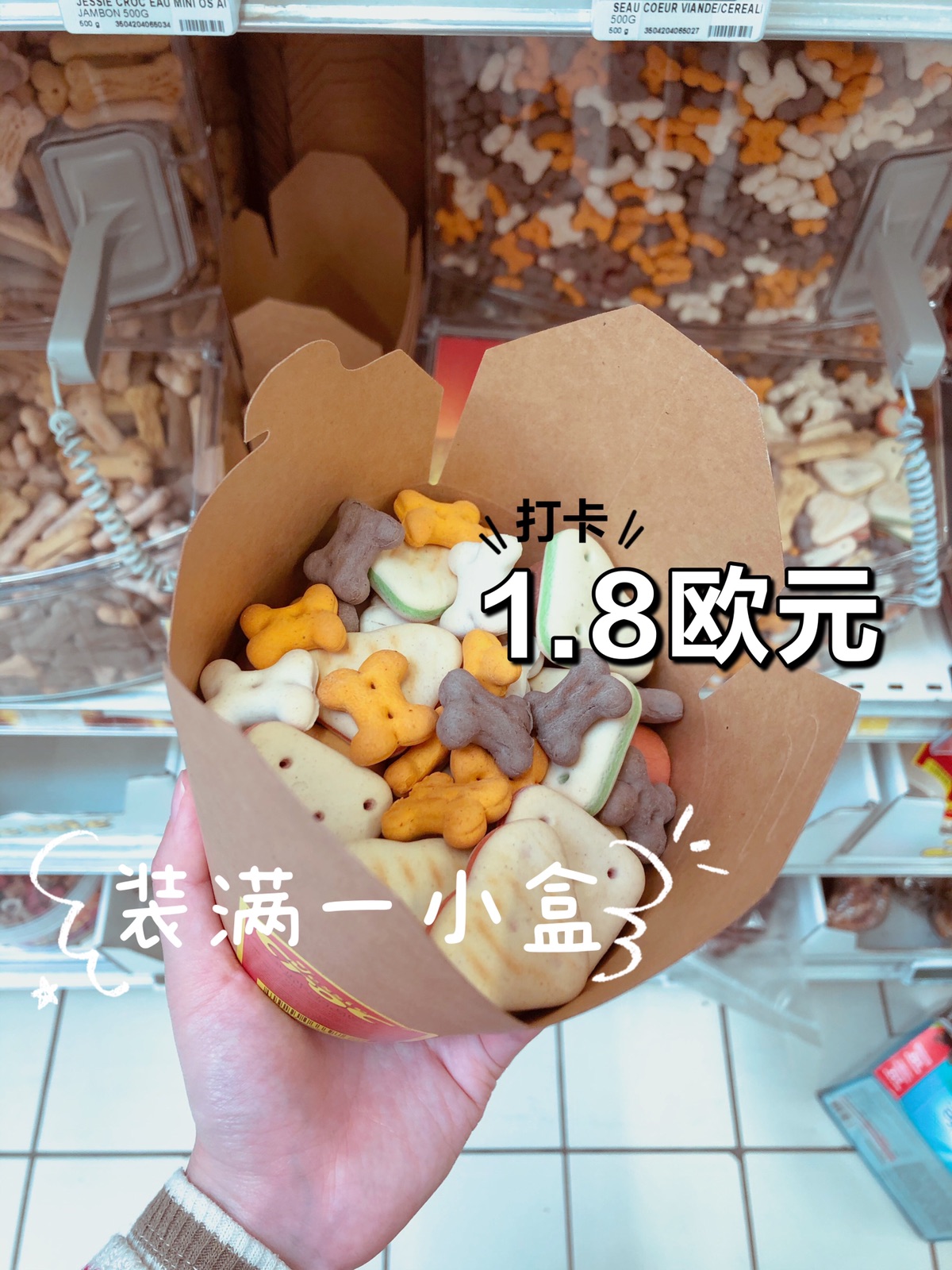 家乐福自选狗狗零食饼干