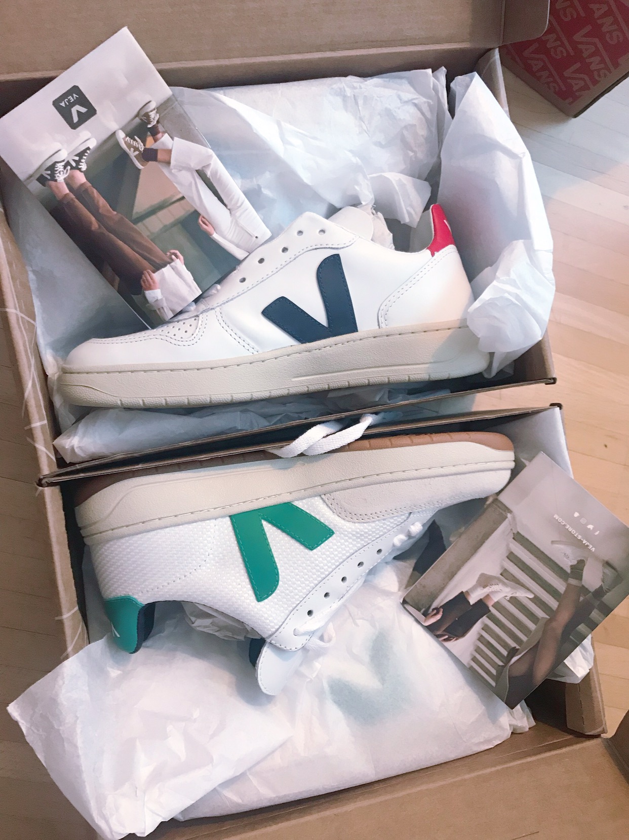 veja 小白鞋开箱 