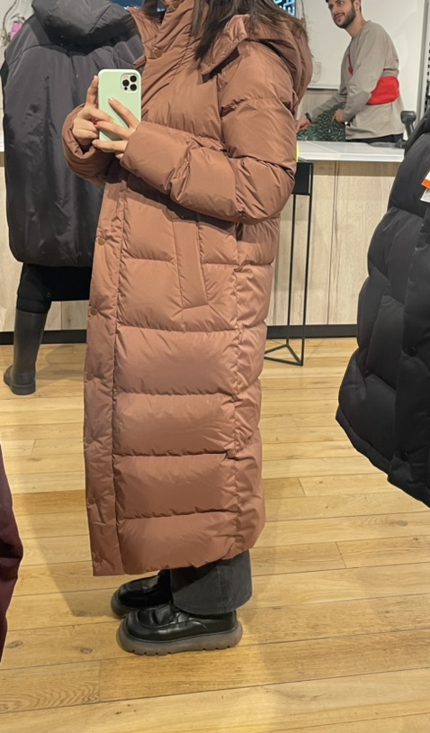 喜提lululemon长款羽绒服