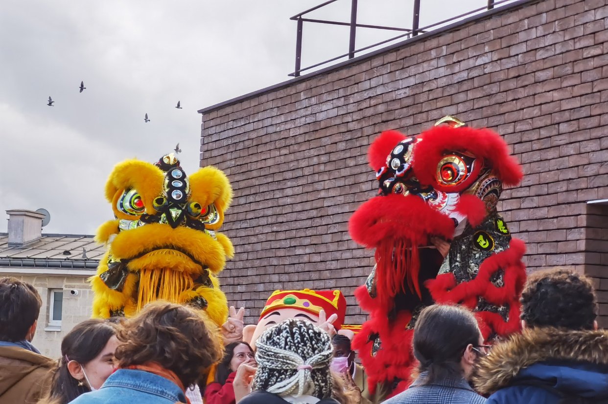 立春这一天，学校的中国新年文化日！