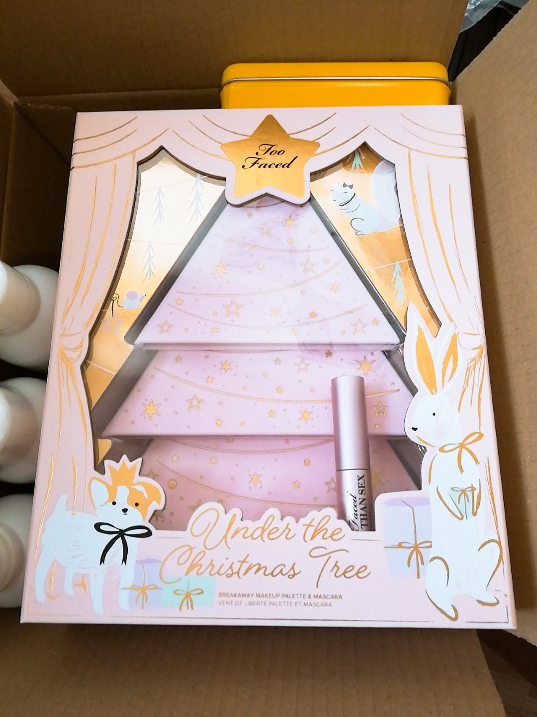 too faced 圣诞树眼影套装
