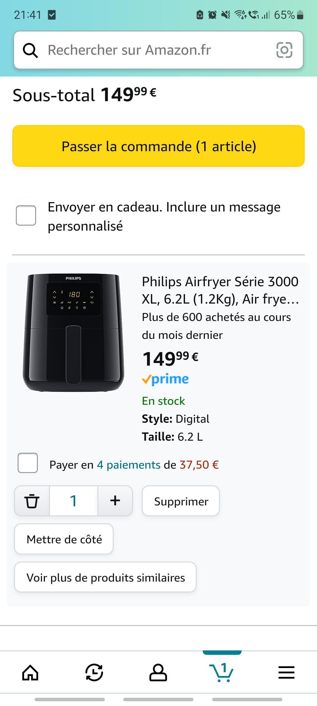 感谢一分钱分享Primeday优惠
