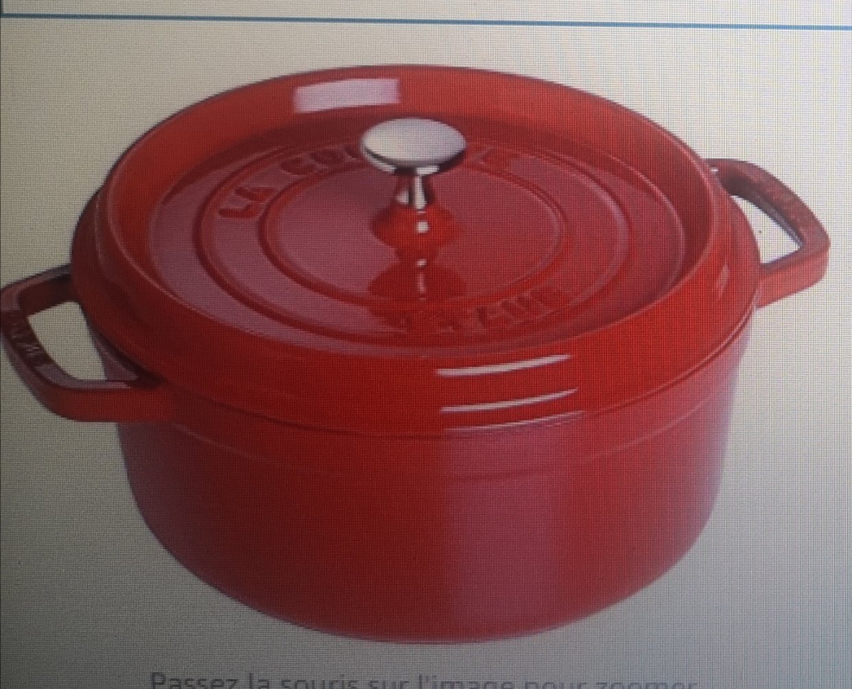 Staub 24cm 3.8L 红色