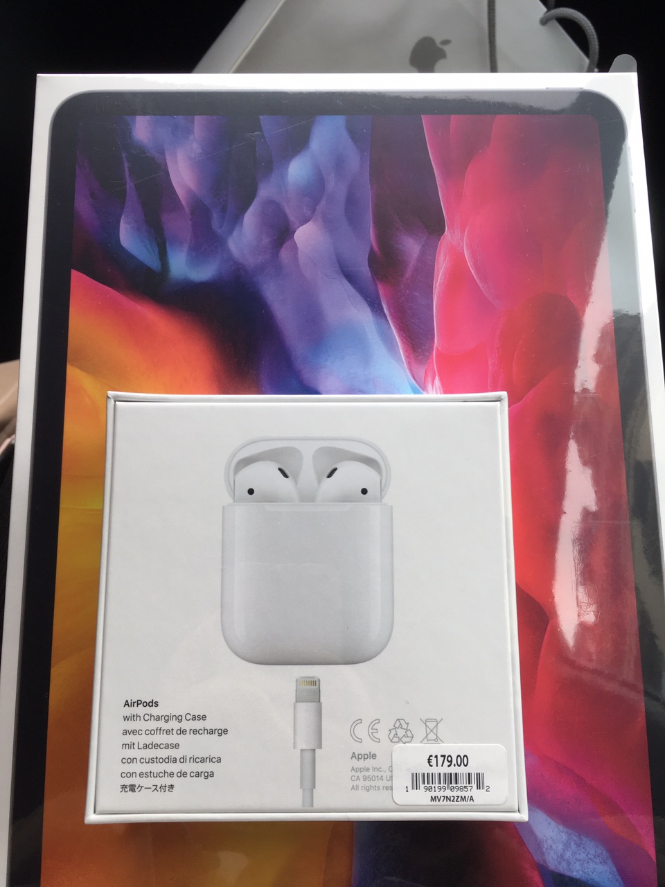 转全新带包装发票AirPods2！✨