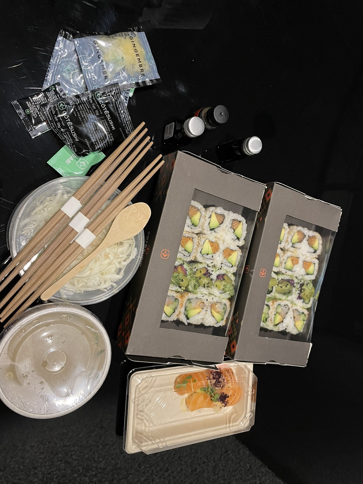 Côté sushi薅羊毛的第二天