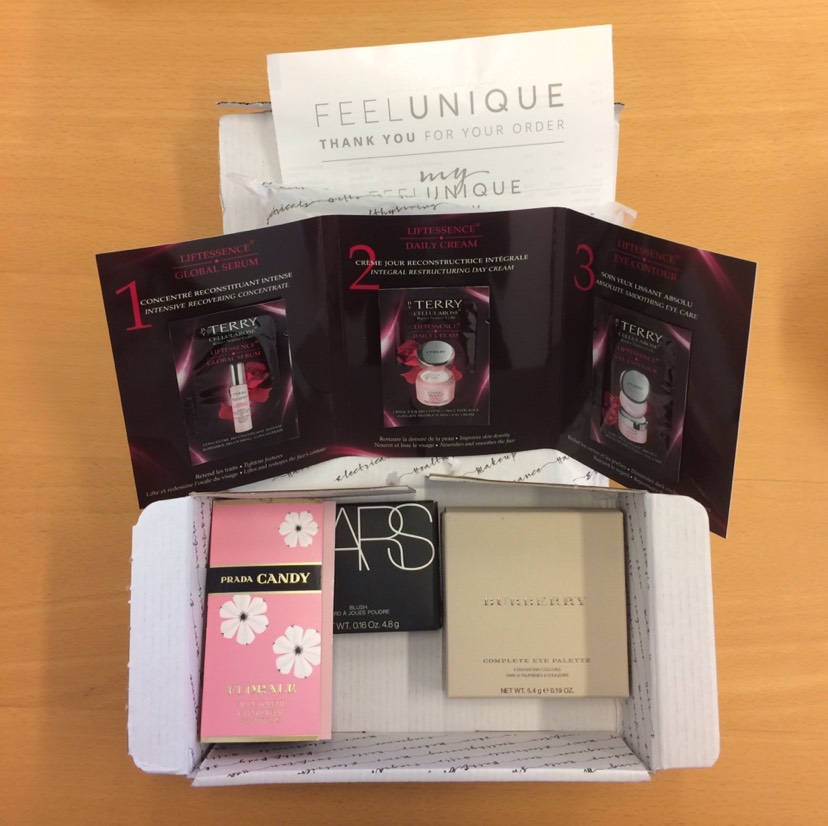 Feelunique终于到啦!开箱!