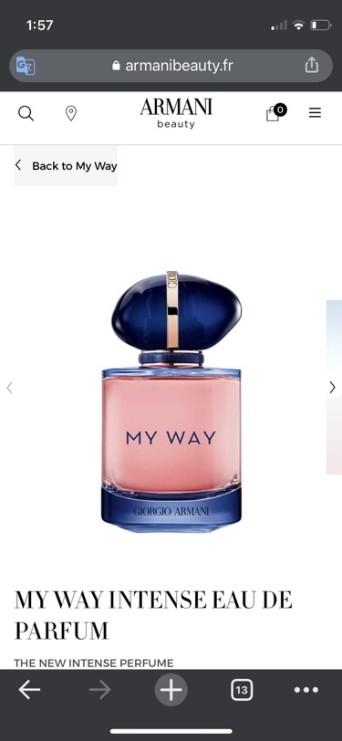  my way 香水许愿