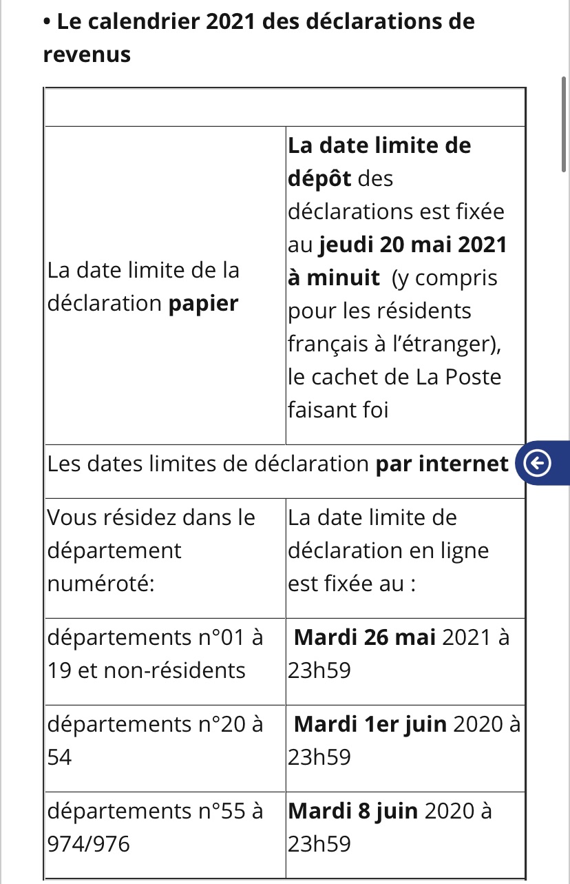 🇫🇷一年一度报税季又来了…4/8开始报税