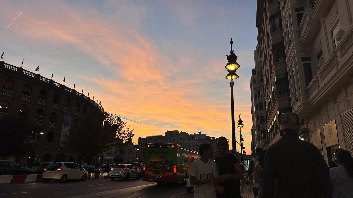落日~🌆